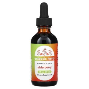 Eclectic Institute Elderberry Glycerite 2 fl oz (60 ml) 023363322633