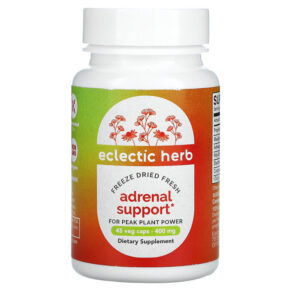 Eclectic Institute Freeze Dried Fresh Adrenal Support 400 mg 45 viên 023363324194
