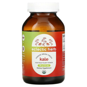 Eclectic Institute Freeze Dried Fresh Kale 3.2 oz (90 g) 023363379286
