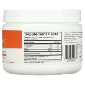 Econugenics Modified Citrus Pectin Lime Infusion 6.48 oz (184 g) 892985000607