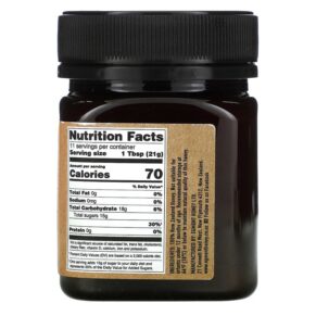 Egmont Honey Manuka Honey Raw And Unpasteurized 829+ MGO 8.82 oz (250 g) 9421904958371