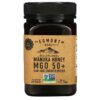 Egmont Honey Multifloral Manuka Honey Raw & Unpasteurized MGO 50+ 17.6 oz (500 g) 9421034910539