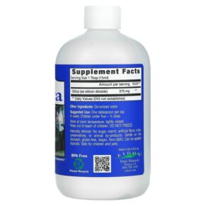 Eidon Mineral Supplements Ionic Minerals Silica 18 oz (533 ml) 640923000017