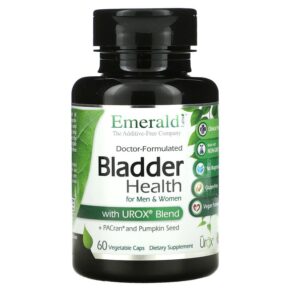 Emerald Laboratories Bladder Health cho Nam & Women + Urox Blend 60 viên 743650003648
