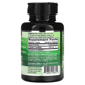 Emerald Laboratories NAC Vegan 600 mg 60 Vegetable Caps 3 Emerald Laboratories NAC Vegan 600 mg 60 Vegetable Caps 743650003709