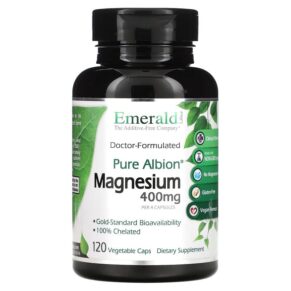 Emerald Laboratories Pure Albion Magnesium 100 mg 120 viên 743650003525