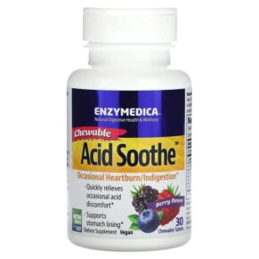 Enzymedica Acid Soothe Berry 30 viên 670480270127