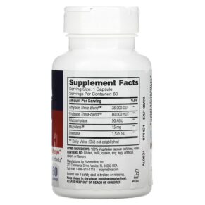 Enzymedica Allerase 60 Capsules 670480241400