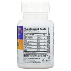 Enzymedica Digest Basic Essential Enzyme Formula 30 Capsules 670480290507