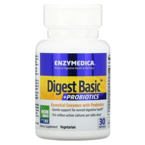 Enzymedica Digest Basic + Probiotics 30 viên 670480130506