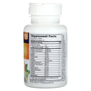 Enzymedica Chewable Digest Orange 30 Chewable Tablets 670480130421