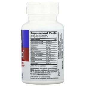 Enzymedica MucoStop 96 Capsules 670480241110