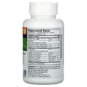 Enzymedica pH-Basic 120  Capsules 670480231104