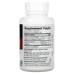 Enzymedica SerraGold High Potency Serrapeptase 120 Capsules 670480263013