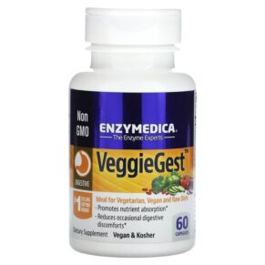 Enzymedica VeggieGest 60 viên 670480201107
