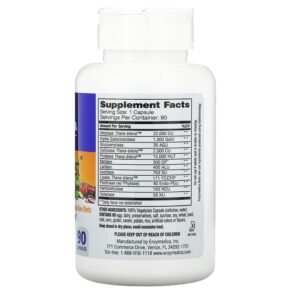 Enzymedica VeggieGest (Formerly Gastro) 90 Capsules 3 Enzymedica VeggieGest (Formerly Gastro) 90 Capsules 670480201114