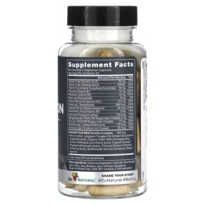 Eu Natural Conception Men Fertility Aid & Multi 60 Vegetarian Capsules 855244008479