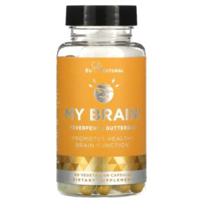 Eu Natural My Brain! Feverfew & Butterbur 60 viên 855244008103