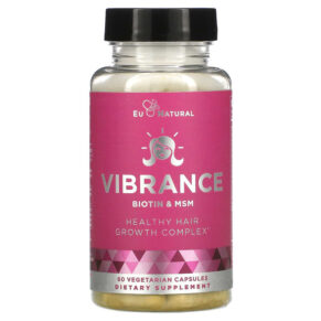 Eu Natural Vibrance Biotin & MSM 60 viên 855244008073