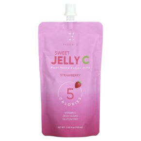 Everydaze Sweet Jelly C Plant Based Konjac Jelly Drink Strawberry 5.02 fl oz (150 ml) 8809432533924