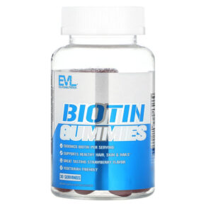 EVLution Nutrition Biotin Strawberry 2.500 mcg 60 viên 818901027985