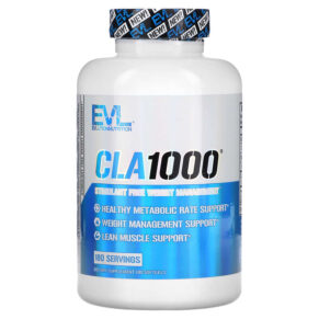 EVLution Nutrition CLA1000 Stimulant Free Weight Management 180 viên 682055552361
