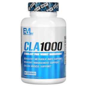 EVLution Nutrition CLA1000 Stimulant Free Weight Management 90 viên 852687908601