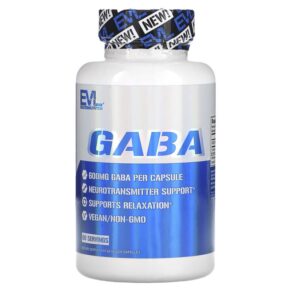 EVLution Nutrition GABA 600 mg 60 viên 818901027565