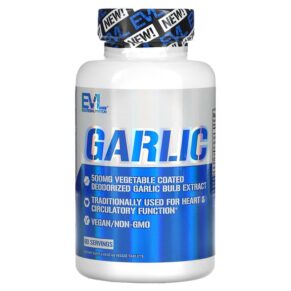 EVLution Nutrition Garlic 500 mg 60 viên 818901027091