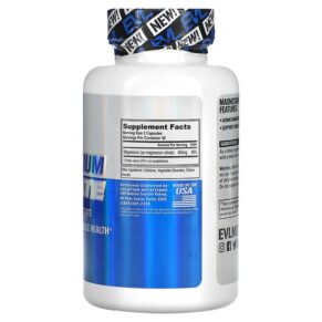 EVLution Nutrition Magnesium Citrate 60 Veggie Capsules 3 EVLution Nutrition Magnesium Citrate 60 Veggie Capsules 818901027084