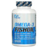 EVLution Nutrition Omega-3 Fish Oil 120 Softgels 4 EVLution Nutrition Omega-3 Fish Oil 120 viên 818901020269