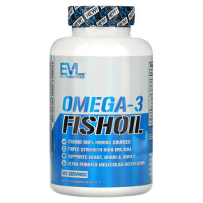 EVLution Nutrition Omega-3 Fish Oil 120 viên 818901020269