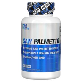 EVLution Nutrition Saw Palmetto 500 mg 60 viên 818901027015