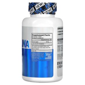 EVLution Nutrition Spirulina 180 Tablets 818901027152