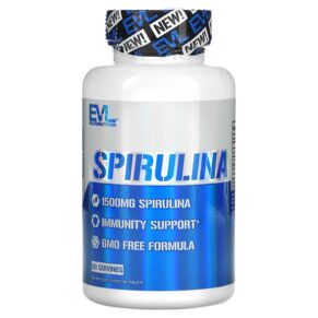 EVLution Nutrition Spirulina 180 viên 818901027152