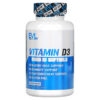 EVLution Nutrition Vitamin D3 5.000 IU 120 viên 818901023017