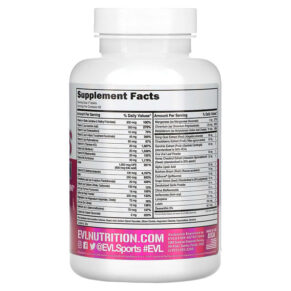 EVLution Nutrition Women's Multivitamin 120 Tablets 818901020672