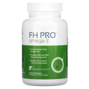 Fairhaven Health FH Pro Omega-3 Natural Citrus 90 viên 896593002213