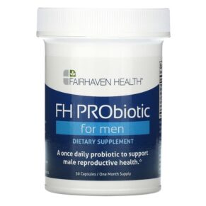 Fairhaven Health FH PRObiotic cho Nam 30 viên 896593002282
