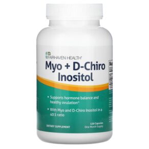 Fairhaven Health Myo + D-Chiro Inositol 120 viên 896593002275