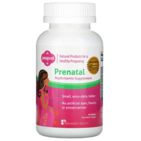 Fairhaven Health Peapod Prenatal Multivitamin Supplement 60 viên 895749000011