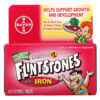 Flintstones Children's Multivitamin + Iron Fruit Flavors 60 viên 016500079095