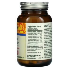 Flora Adult's Probiotic 17 Billion Cells 60 Capsules 061998619605