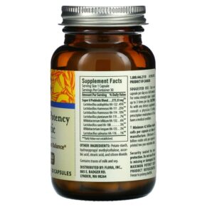Flora Super 8 Hi-Potency Probiotic 42 Billion Cells 30 Capsules 061998619582