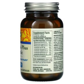 Flora Super Bifido Plus Probiotic 102 Billion Cells 30 Capsules 061998619728