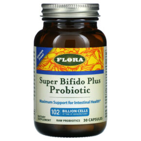 Flora Super Bifido Plus Probiotic 102 Billion Cells 30 viên 061998619728