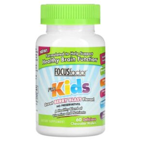 Focus Factor Healthy Brain Function For Kids Berry Blast 60 bánh 726000105032