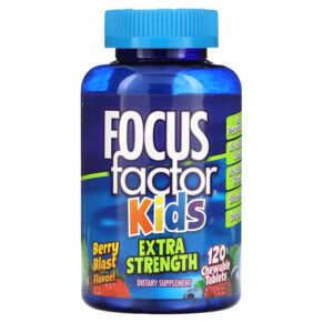 Focus Factor Kids Extra Strength Berry Blast 120 viên 855119006210