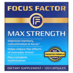 Focus Factor Max Strength 120 viên 811909033675