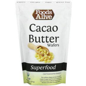 Foods Alive Superfood Cacao Butter bánh 8 oz (227 g) 850008080081